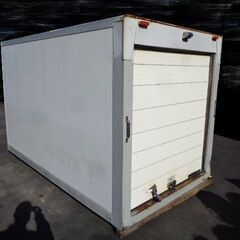 トラックコンテナ 箱 3120x1720x1230 保冷 倉庫 物置 ガレージ 愛媛より
