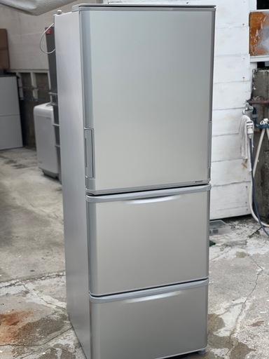 セール?送料 設置込み可 冷蔵庫 350L SHARP 2020年 - 広かっ 