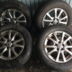 16インチバリ山アルミ205/60 16 夏タイヤステップワゴンセレナノア  