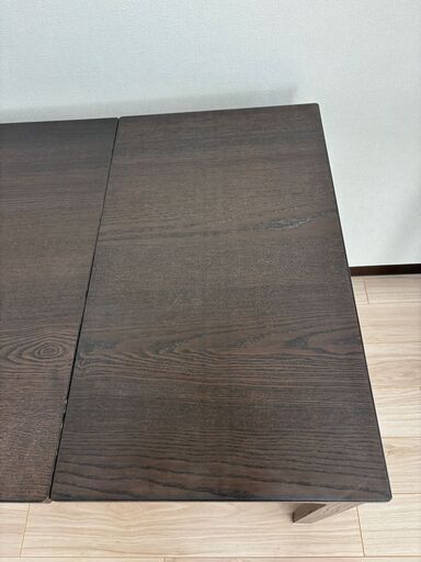 ☆IKEA：EKEDALEN エーケダーレン 伸長式テーブル（ダークブラウン