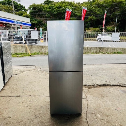 Haier/ハイアール 冷凍冷蔵庫 JR-NF305AR シルバー 305L 2ドア 14年製