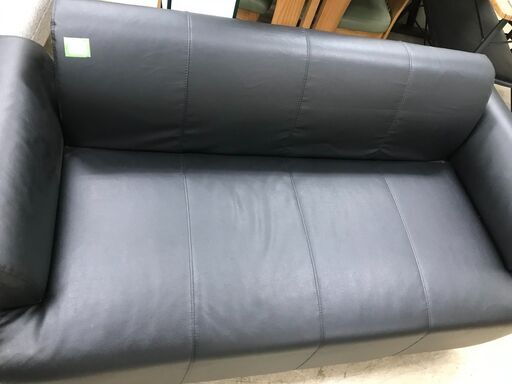 IKEA イケア ソファー レザー HEMLINGBY ヘムリングビー 2人掛けソファ