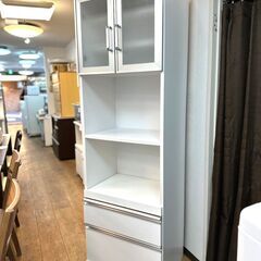 KE-44【新入荷　リサイクル品】クラフトコガ　キッチンカウンター　白 KE-44【新入荷 リサイクル品】クラフトコガ キッチンカウンター 白