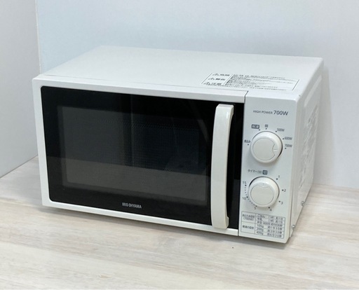 アイリスオーヤマ電子レンジIMG-T177-6-W (日曜リサイクル) 円町のキッチン家電《電子レンジ 》の中古あげます・譲ります｜ジモティーで不用品の処分