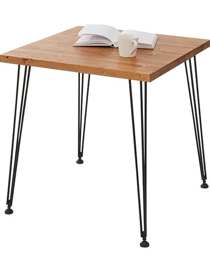 LOWYA ロウヤ ダイニングテーブル 木目 木製 天然木 ヴィンテージ風