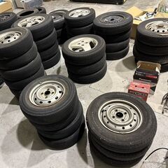 新品・未使用】 ダイハツ ハイゼット 12インチ タイヤ＆ホイール 4本  