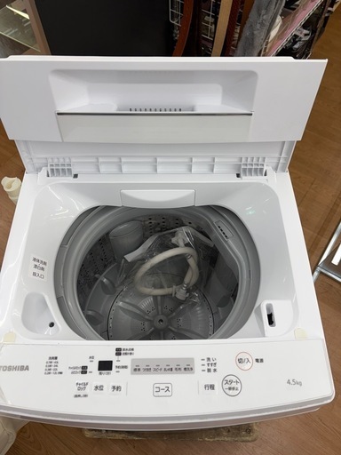 送料・設置込み 洗濯機 4.5kg TOSHIBA 2019年 ☆ジモティー割引有☆ 4.5