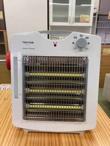 【リサイクルショップ　ピカソ　小松原】テクノス TEKNOS 遠赤外線ヒーター ホワイト 2013年製 TS-901S★6067★