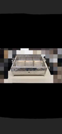 アルミ製 　業務用おでん鍋　天然ガス　6仕切り