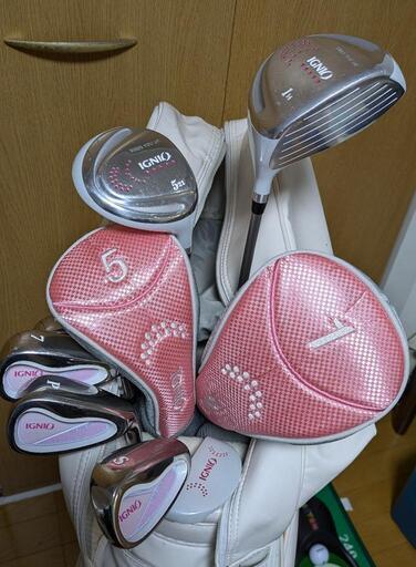 ゴルフクラブ　レディースセット　初心者　ロザイ　やさしい　入門　N1055 ゴルフクラブレディースセット ゴルフクラブ レディースセット 初心者