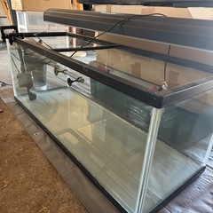 水槽120cmと90cmの2セットで売ります！ 水槽120cmと90cmの2セットで売ります！