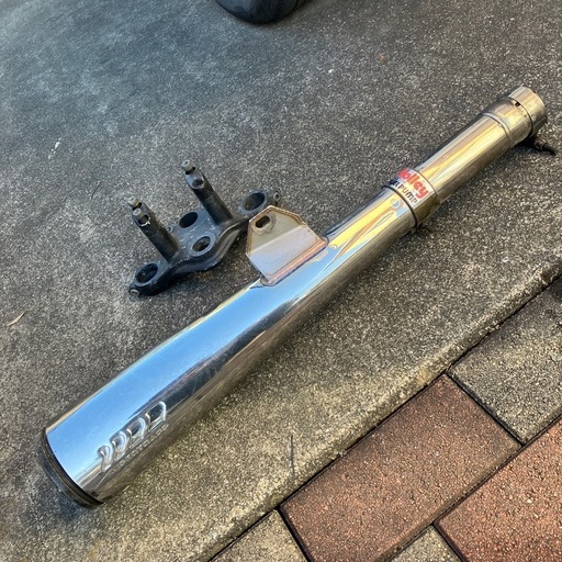 GB250 トラップマフラーとトップブリッジ GB250 トラップマフラーとトップブリッジ