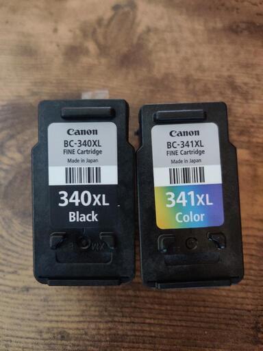 【純正】キャノンインク　BC-340XL BC-341XL 黒\u0026カラー大容量