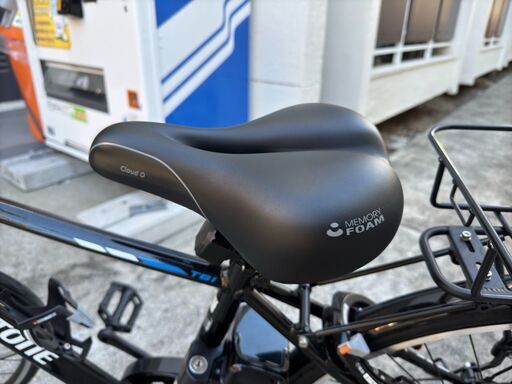 動作・良品＞SUISUI・電動アシスト自転車・3段変速 ネイビー 26インチ
