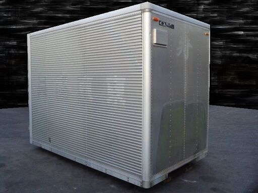 トラックコンテナ 箱 3230x1870x2230 シャッター仕様 横扉付