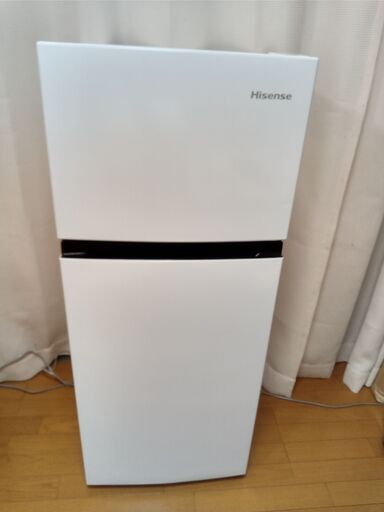 ハイセンス 2ドア冷凍冷蔵庫 HR-B12E2W 2023年製 HR-B12E2W | ハイセンスジャパン株式会社