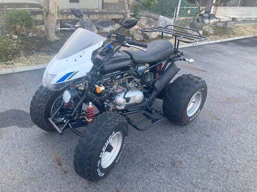 四輪バギー　ATV   KYMCO ネイキッド風　公道走行可　綺麗　現況不具合無