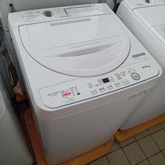 1年保証】SHARP 全自動洗濯機 5.5kg 2023年製 ES-GE5G-W