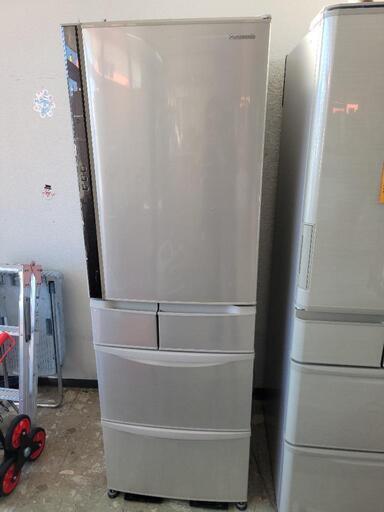 Panasonic　パナソニック　自動製氷付き　5ドア冷蔵庫　NR-E412V　中古　リサイクルショップ宮崎屋住吉店24.8.11K Panasonic パナソニック 自動製氷付き 5ドア冷蔵庫 NR-E412V 中古