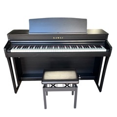 お値打ちKAWAIピアノ。はじめての方大歓迎。ku2。125センチ3本ペダル