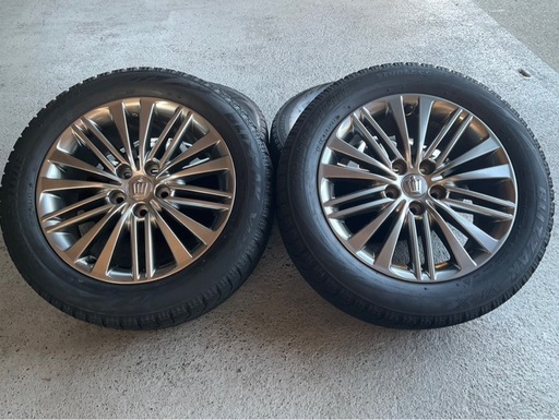 【美品トヨタ 220 クラウン モデリスタ 純正 19インチ ブラック 4本】 美品トヨタ 220 クラウン モデリスタ 純正 19インチ ブラック 4本