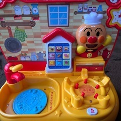 アンパンマン キッチンセット、ドリームレジスター、椅子2つセット