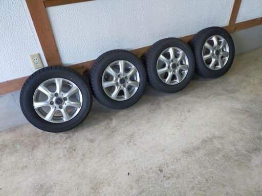 ☆スタッドレスタイヤバリ山13インチ冬タイヤ155 65R 13 73Q軽四軽  