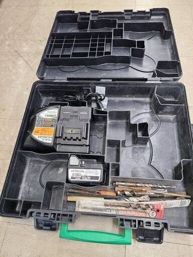 J6301 HITACHI ヒタチ コードレスロータリハンマドリル DH14DSL 簡易