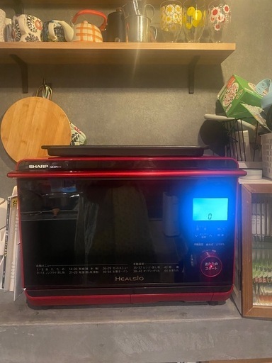 シャープ ウォーターオーブン ヘルシオ AX-AP300-R 2017年製 (en  