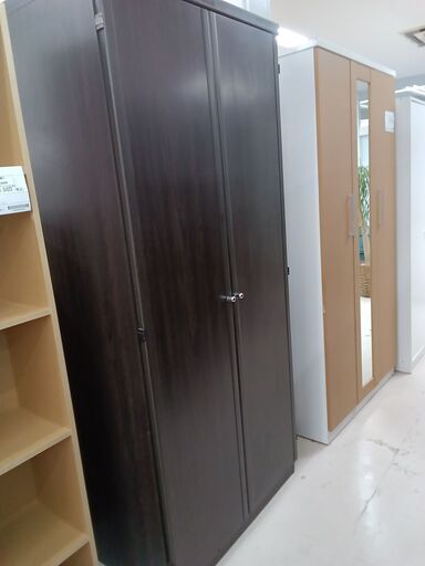 マルミツ ワードローブ ブラウン×ホワイト