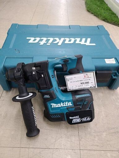 J6302　makita　マキタ　充電式ハンマドリル14.4V　HR170DRGX　簡易クリーニング済【リユースのサカイ柏店】参考価格83,000円