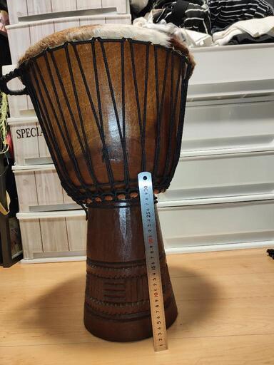 アフリカ産ニンバ　ジャンベ アフリカ産ニンバ ジャンベの通販はau PAY マーケット - 輸入雑貨の