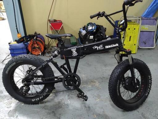 グランビート 折りたたみ電動アシスト自転車