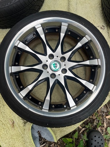 ワーク　シュバート　PCD114.3 19インチ WORK ワーク SCHWERT シュバート SC5 ホイール 4本 8J-19 PCD114.3 5穴