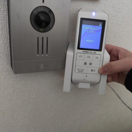 賃貸や戸建てにも　インターホン　工事不要