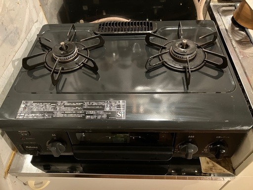 Paloma ガスコンロ 2バーナー グリル付き コンロ口数:2口 パロマ