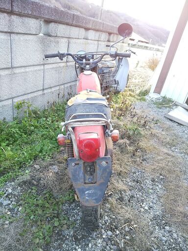 ホンダ XE50 レストアベース キック降ります。