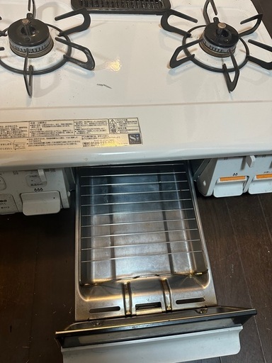 美品ガステーブル 2021年製 パロマ PA-S42H-1L LPガス用 (夏洛特) 岡山  