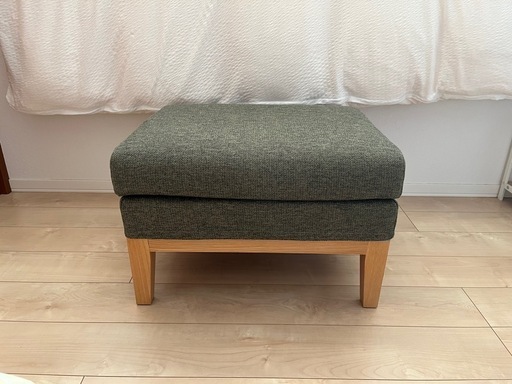 ニトリ スツール オットマン ニトリ オットマン ブルーグレーの