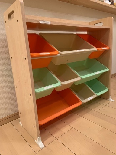 おもちゃ収納棚 値引き交渉可能