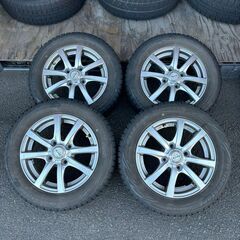 中古 タイヤ ホイール 4本セット ブリヂストン ブリザック REVOGZ 155