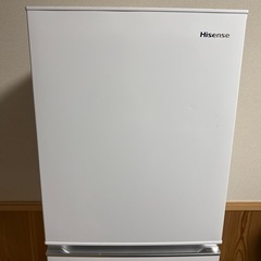 引取り限定 板橋区 美品 120L ハイセンス 2020年製新品同様 使用1年6ヶ月！ ハイセンス 2020年製 冷蔵庫埼玉県入間市
