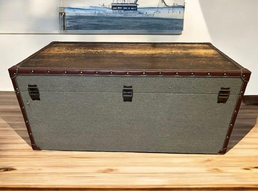東谷 トランクテーブル IW-352 アンティーク キャンプ おしゃれ 東谷