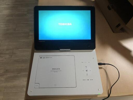 【松本市引き取り限定】東芝REGZAポータブルDVDプレーヤー（2019年）綺麗です⭐ 松本市引き取り限定】東芝REGZAポータブルDVDプレーヤー（2019年）綺麗