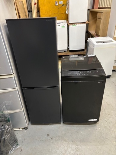 冷蔵庫と洗濯機セットほぼ新品2023年式 (リサイクルST商会) 常総の生活  