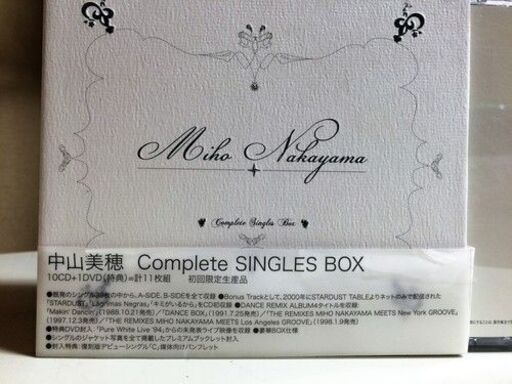 中山美穂　Complete SINGLES BOX DVD Live ライブ 中山美穂 Complete SINGLES BOX DVD Live ライブ Amazon.co.jp