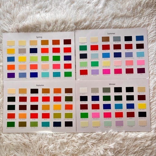 パーソナルカラー診断ドレープ 32色セット – ラーキャリ 【新品