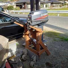 船外機 YAMAHA VMAX 9.9FMH 682k 中古品 直接引取り限定/岡山県 動作