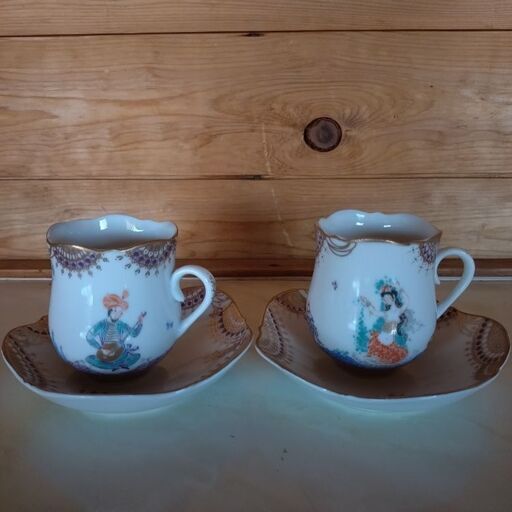希少　美品　マイセン　ハインツベルナー　アラビアンナイト　807634