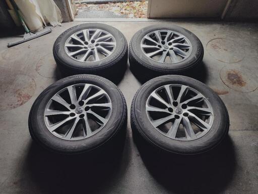 アルファード純正ホイール 225/60R17 ブリジストン (たいっちゃん  